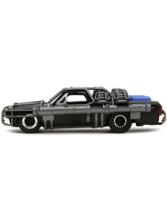 1967 Chevrolet El Camino with Cannons Matt Black "Fast X" (2023) Movie "Fast & Furious" Series 1/32 Diecast Model Car by Jada