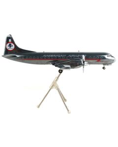 Lockheed L-188A Electra Astrojet Commercial Aircraft "American Airlines" Silver "Gemini 200" Series 1/200 Diecast Model Airplane by GeminiJets