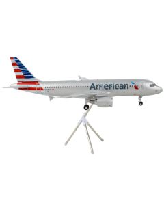 Airbus A320-200 Commercial Aircraft "American Airlines" Silver "Gemini 200" Series 1/200 Diecast Model Airplane by GeminiJets