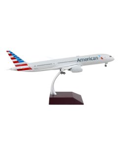 Boeing 787-9 Commercial Aircraft "American Airlines" Silver "Gemini 200" Series 1/200 Diecast Model Airplane by GeminiJets