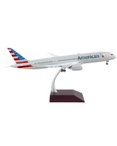 Boeing 787-9 Commercial Aircraft with Flaps Down "American Airlines" Silver "Gemini 200" Series 1/200 Diecast Model Airplane by GeminiJets