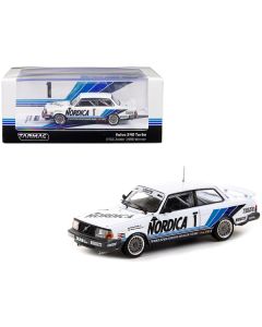 Volvo 240 Turbo #1 Johnny Cecotto - Thomas Lindstrom Winner "ETCC Zolder" (1986) "Hobby64" Series 1/64 Diecast Model Car by Tarmac Works