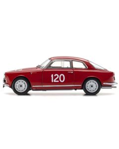 Alfa Romeo Giulietta SV #120 Giorgio Becucci - Pasquale Cazzato "Mille Miglia" (1956) 1/18 Diecast Model Car by Kyosho