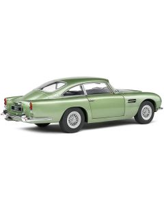 1964 Aston Martin DB5 RHD (Right Hand Drive) Porcelain Green Metallic 1/18 Diecast Model Car by Solido