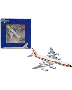 Convair CV-990 Commercial Aircraft "Modern Air" White with Orange and Black Stripes 1/400 Diecast Model Airplane by GeminiJets