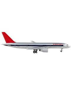 Boeing 757-200 Commercial Aircraft "Northwest Airlines" Silver and White with Red Tail 1/400 Diecast Model Airplane by GeminiJets