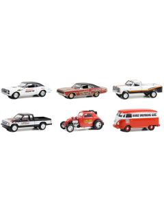 "Running on Empty" 6 piece Set Series 16 1/64 Diecast Model Cars by Greenlight