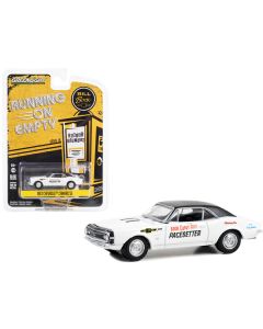 1967 Chevrolet Camaro SS White with Black Top "Book City Chevy Pacesetter - Altoona Pennsylvania" "Running on Empty" Series 16 1/64 Diecast Model Car by Greenlight