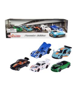 Porsche Edition (2023) 5 piece Set 1/64 Diecast Model Cars by Majorette