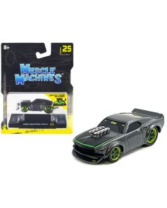 Ford Mustang RTR-X Gray Metallic 1/64 Diecast Model Car by Muscle Machines