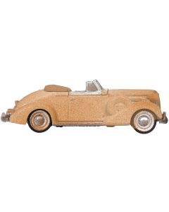 1936 Buick Special Convertible Coupe Beige (Rusted) "Junkyard Project" 1/87 (HO) Scale Diecast Model Car by Oxford Diecast