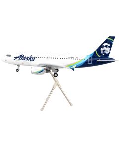 Airbus A319 Commercial Aircraft "Alaska Airlines" White with Blue Tail "Gemini 200" Series 1/200 Diecast Model Airplane by GeminiJets