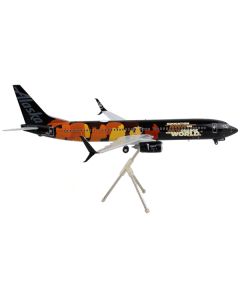 Boeing 737-900ER Commercial Aircraft "Alaska Airlines - Our Commitment" Black with Graphics "Gemini 200" Series 1/200 Diecast Model Airplane by GeminiJets