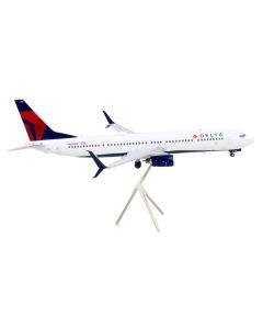 Boeing 737-900ER Commercial Aircraft "Delta Air Lines" White with Blue and Red Tail "Gemini 200" Series 1/200 Diecast Model Airplane by GeminiJets