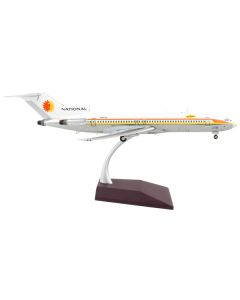 Boeing 727-200 Commercial Aircraft "National Airlines" White with Orange and Yellow Stripes "Gemini 200" Series 1/200 Diecast Model Airplane by GeminiJets