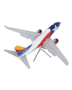 Boeing 737-700 Commercial Aircraft with Flaps Down "Southwest Airlines - Lone Star One" Texas Flag Livery "Gemini 200" Series 1/200 Diecast Model Airplane by GeminiJets