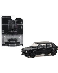 1980 Volkswagen Rabbit Widebody "Black Bandit" Series 28 1/64 Diecast Model Car by Greenlight