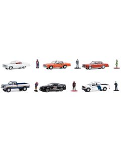 "The Hobby Shop" Set of 6 pieces Series 15 1/64 Diecast Model Cars by Greenlight