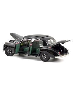 1955 Mercedes-Benz 300 Black "German Chancellor Konrad Adenauer" 1/18 Diecast Model Car by Norev