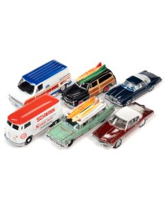 Johnny Lightning "2-Packs" 2023 Set A of 6 pieces Release 2 1/64 Diecast Model Cars by Johnny Lightning