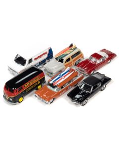 Johnny Lightning "2-Packs" 2023 Set B of 6 pieces Release 2 1/64 Diecast Model Cars by Johnny Lightning