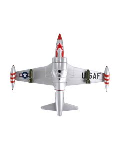 Lockheed F-80 Shooting Star Fighter Aircraft "Evil Eye Fleagle - Miss Barbara Ann" United States Air Force 1/96 Diecast Model Airplane by Postage Stamp