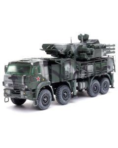 Pantsir S1 96K6 Self-Propelled Air Defense Weapon System Tri-Color Camouflage 