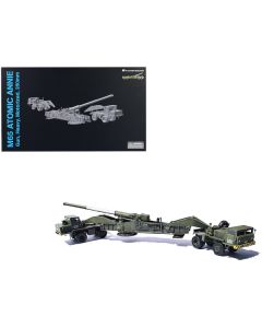 United States M65 Atomic Cannon "Atomic Annie" Artillery Olive Drab "Traveling Mode" US Army "NEO Dragon Armor" Series 1/72 Plastic Model by Dragon Models