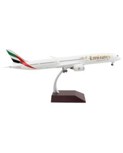 Boeing 787-10 Commercial Aircraft "Emirates Airlines" White with Striped Tail "Gemini 200" Series 1/200 Diecast Model Airplane by GeminiJets