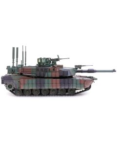 General Dynamics M1A2 Abrams TUSK II MBT (Main Battle Tank) NATO Camouflage "Armor Premium" Series 1/72 Diecast Model by Panzerkampf