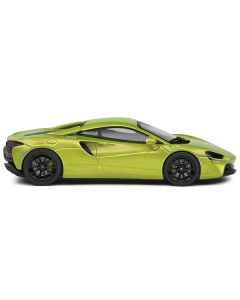 McLaren Artura Hybrid Supercar Light Green Metallic 1/43 Diecast Model Car by Solido