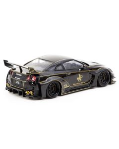 Nissan 35GT-RR LB-Silhouette WORKS GT RHD (Right Hand Drive) Black "John Player Special" 1/43 Diecast Model Car by Tarmac Works