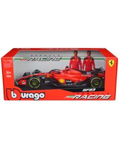 Ferrari SF-23 #16 Charles Leclerc Formula One F1 World Championship (2023) "Formula Racing" Series 1/18 Diecast Model Car by Bburago