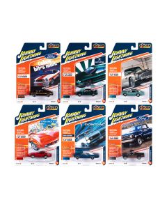 "Classic Gold Collection" 2023 Set A of 6 Cars Release 1 1/64 Diecast Model Cars by Johnny Lightning