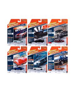 "Classic Gold Collection" 2023 Set B of 6 Cars Release 1 1/64 Diecast Model Cars by Johnny Lightning