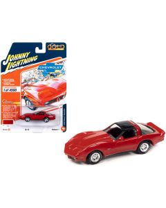 1979 Chevrolet Corvette Red with Black Top "Classic Gold Collection" 2023 Release 1 Limited Edition to 4500 pieces Worldwide 1/64 Diecast Model Car by Johnny Lightning