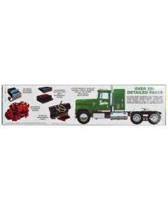 Skill 3 Model Kit International Transtar 4300 Eagle Truck Tractor "Sprite" 1/25 Scale Model by AMT