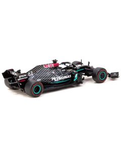 Mercedes-AMG F1 W11 EQ Performance #63 George Russell Formula One F1 "Sakhir GP" (2020) "Global64" Series 1/64 Diecast Model Car by Tarmac Works