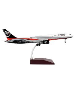 Boeing 757-200F Commercial Aircraft "SF Airlines" White and Black with Red Stripes "Gemini 200" Series 1/200 Diecast Model Airplane by GeminiJets