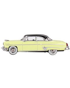 1954 Lincoln Capri Premier Yellow with Black Top Limited Edition to 3000 pieces Worldwide 1/64 Diecast Model Car by Mini GT