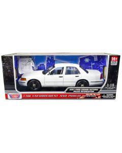 2001 Ford Crown Victoria Police Car Unmarked White 