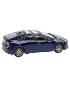 2023 Toyota Prius Reservoir Blue with Black Top and Sun Roof and Sun Roof 1/64 Diecast Model Car by Paragon Models