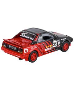 1985 Toyota MR2 MK1 RHD (Right Hand Drive) #38 Red and Black "Autocross Livery" 1/64 Diecast Model Car by Paragon Models