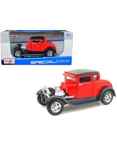 1929 Ford Model A Red 1/24 Diecast Model Car by Maisto