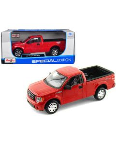 2010 Ford F-150 STX Pickup Truck Red 1/27 Diecast Model by Maisto