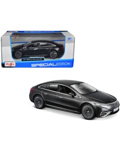 Mercedes-Benz EQS Gray Metallic "Special Edition" Series 1/27 Diecast Model Car by Maisto