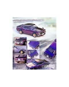 Nissan Skyline 2000 GT-R (KPGC10) RHD (Right Hand Drive) Magic Purple II Metallic 1/64 Diecast Model Car by Inno Models