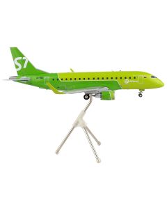 Embraer ERJ-170 Commercial Aircraft "S7 Airlines" Lime Green "Gemini 200" Series 1/200 Diecast Model Airplane by GeminiJets