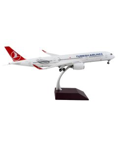 Airbus A350-900 Commercial Aircraft "Turkish Airlines" White with Red Tail "Gemini 200" Series 1/200 Diecast Model Airplane by GeminiJets