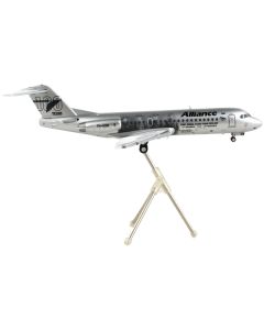 Fokker F70 Commercial Aircraft "Alliance Airlines - 100 Years First Flight from England" Silver Metallic "Gemini 200" Series 1/200 Diecast Model Airplane by GeminiJets